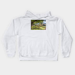 Penticton Rose Garden in Summer Kids Hoodie